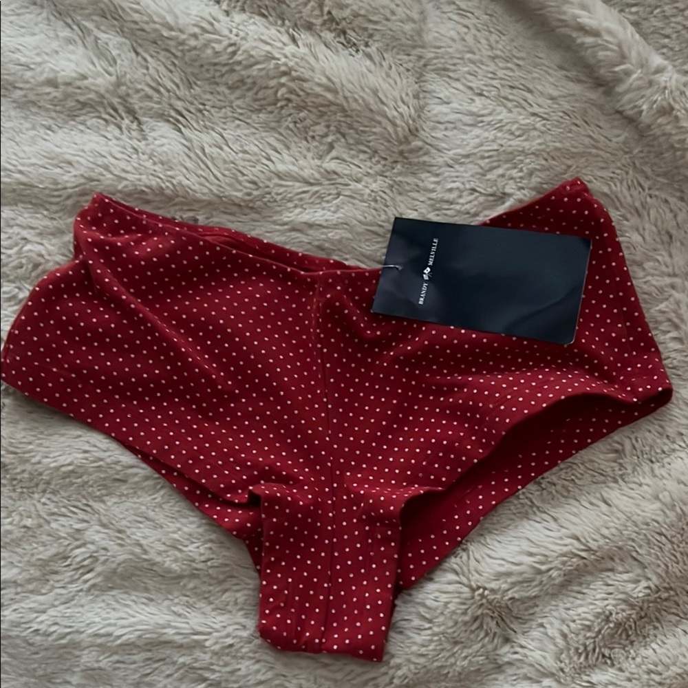 Red Polka Dot Brandy Underwear